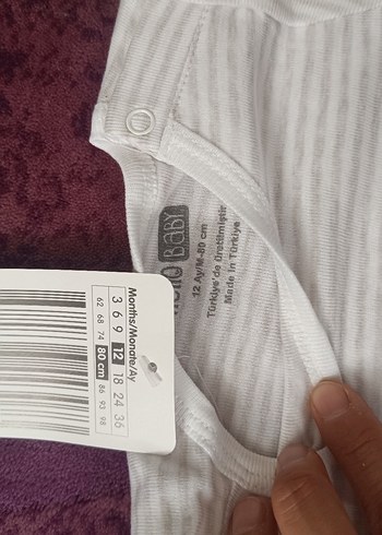 erkek bebek zıbın sıfır ürün - Görsel 2