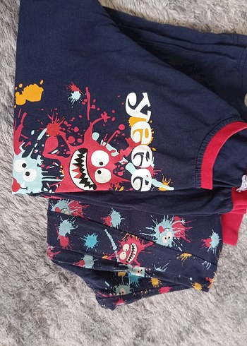 Renkli Tie-Dye Kadın Kumaş Pantolon - Görsel 5