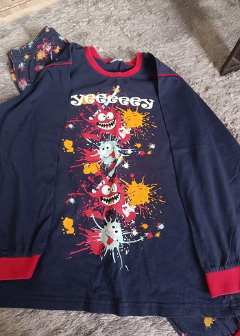 Renkli Tie-Dye Kadın Kumaş Pantolon - Görsel 4