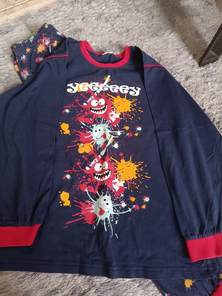 Renkli Tie-Dye Kadın Kumaş Pantolon - Görsel 4