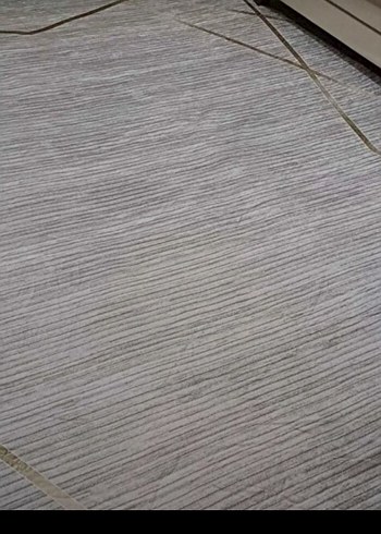 Bej ve Gri Modern Halı örtüsü - Görsel 4