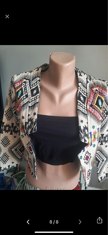 Bershka Etnik ceket