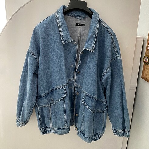 Trendyolmilla Oversize Denim Ceket