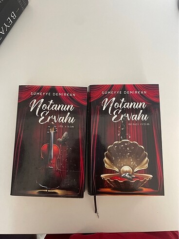 Sümeyye Demirkan Notanın Ervahı 1 ve 2. Kitap ( ciltli )