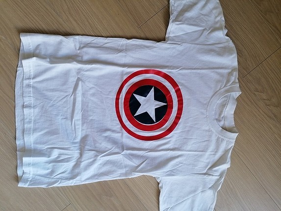 Marvel kaptan amerika erkek tişört sıfır L beden 