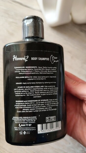  Hom Bitkisel Vücut şampuanı 