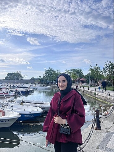 38 Beden bordo Renk Bordo ceket