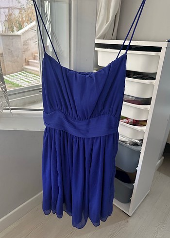 H&M tül elbise 34 beden - Görsel 2