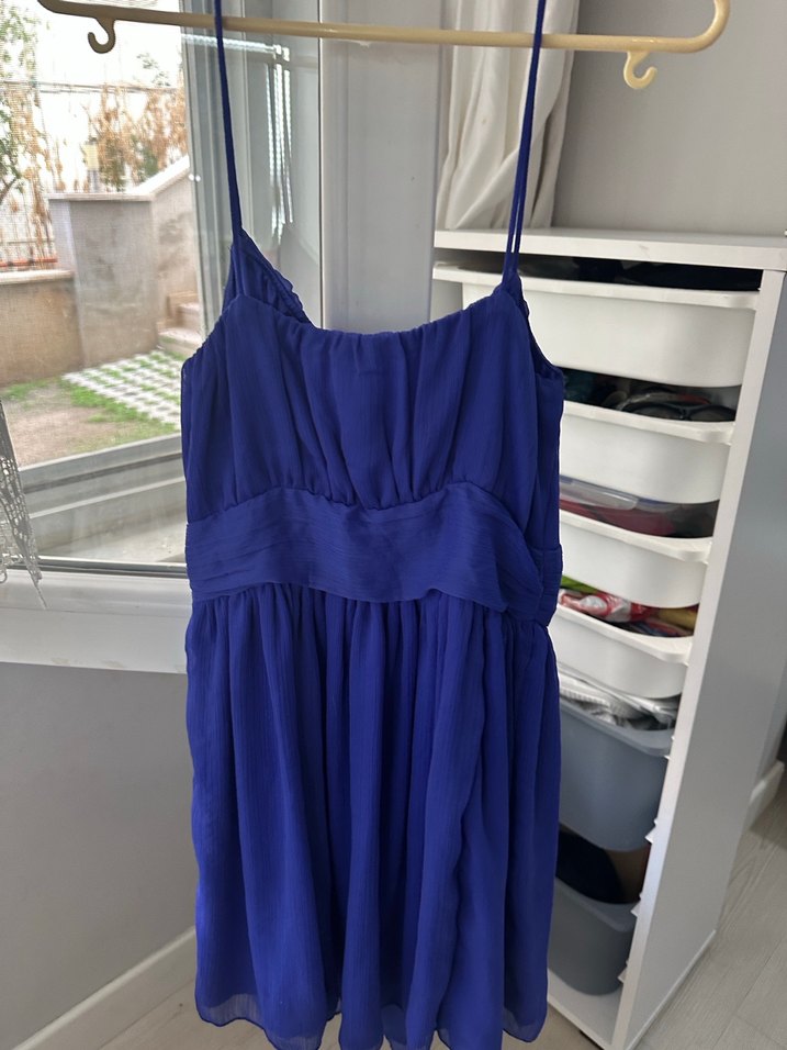 H&M tül elbise 34 beden - Görsel 3