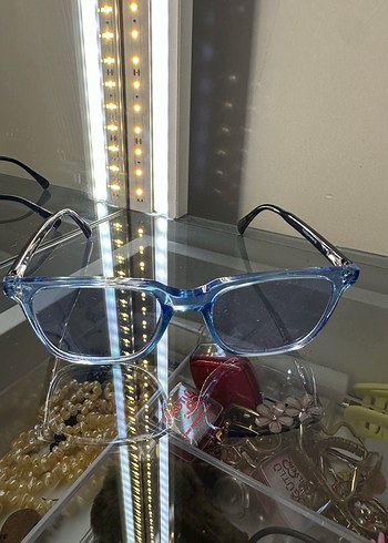 Mavi Kadın Güneş Gözlüğü - Görsel 6