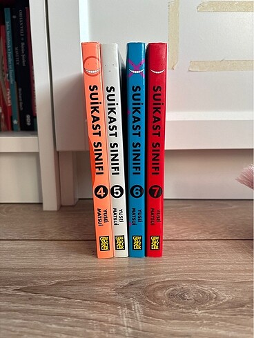 suikast sinifi manga 4,5,6&7