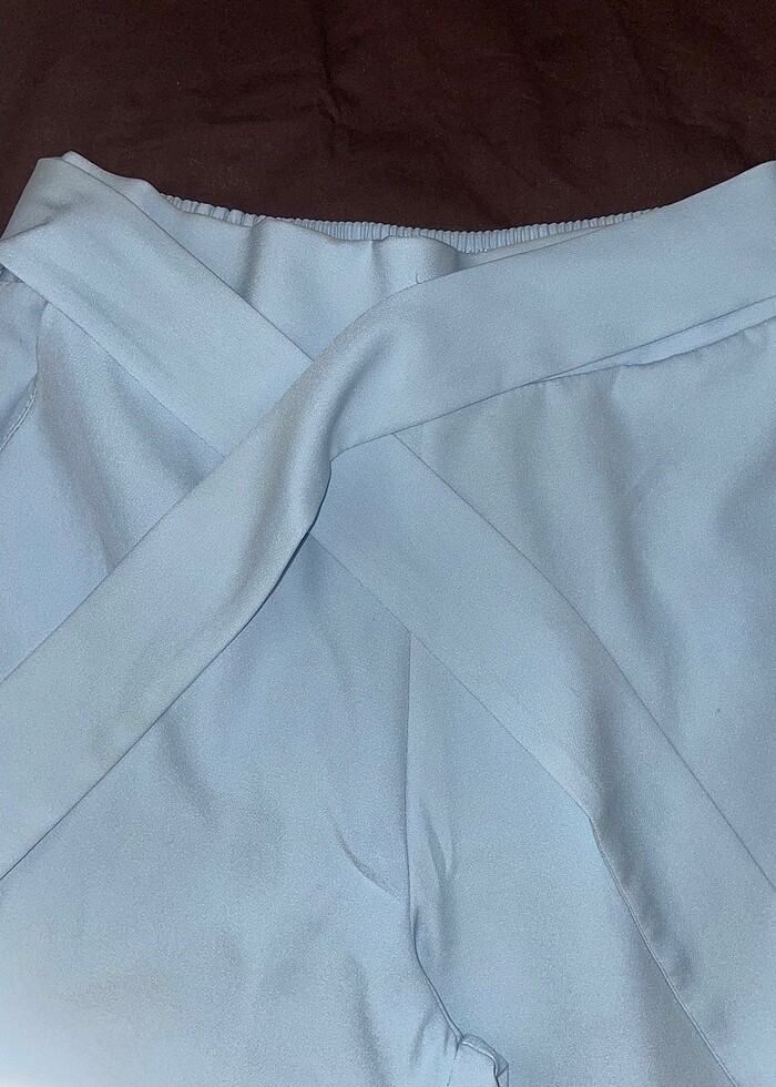 Batik kapri kumaş pantolon - Görsel 2