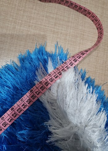 Mavi Batik Desenli Banyo Paspası Seti - Görsel 5