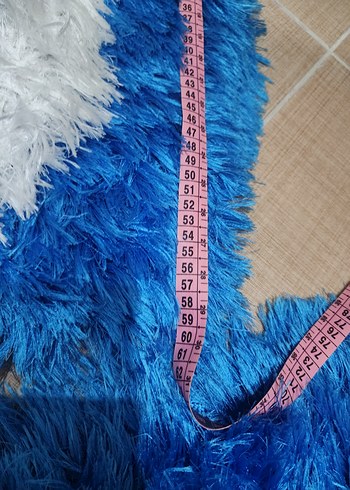 Mavi Batik Desenli Banyo Paspası Seti - Görsel 7