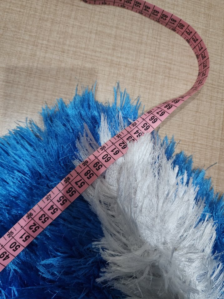 Mavi Batik Desenli Banyo Paspası Seti - Görsel 5