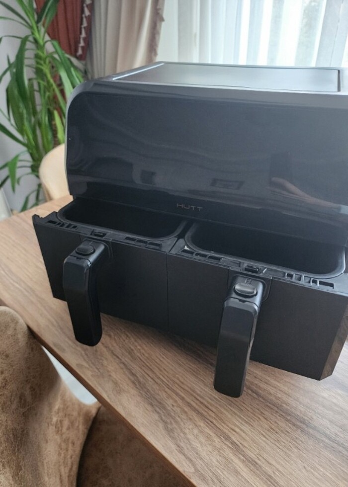 Hutt marka 2 gözlü Airfryer - Görsel 2