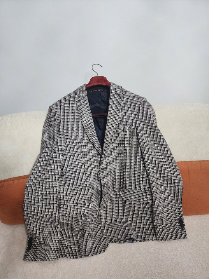 Desenli Erkek Blazer Ceket S beden - Görsel 2