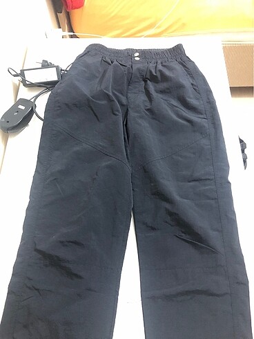 s Beden siyah Renk BERSHKA paraşüt pantolon / bol pantolon