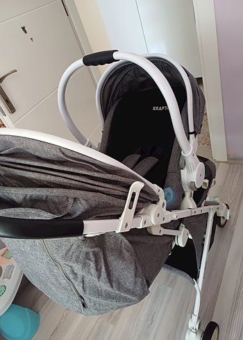 Kraft pocket Gri Bebek Arabası - Görsel 4