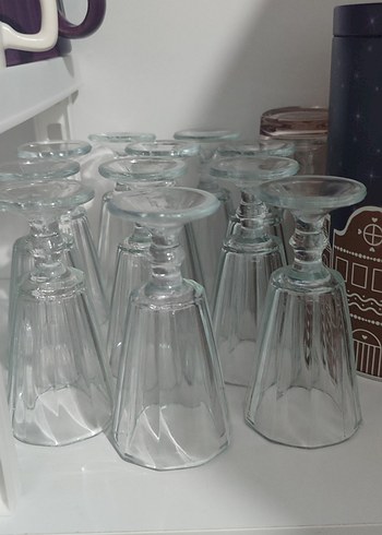 Ayaklı kahve yanı flüt bardak - Görsel 3