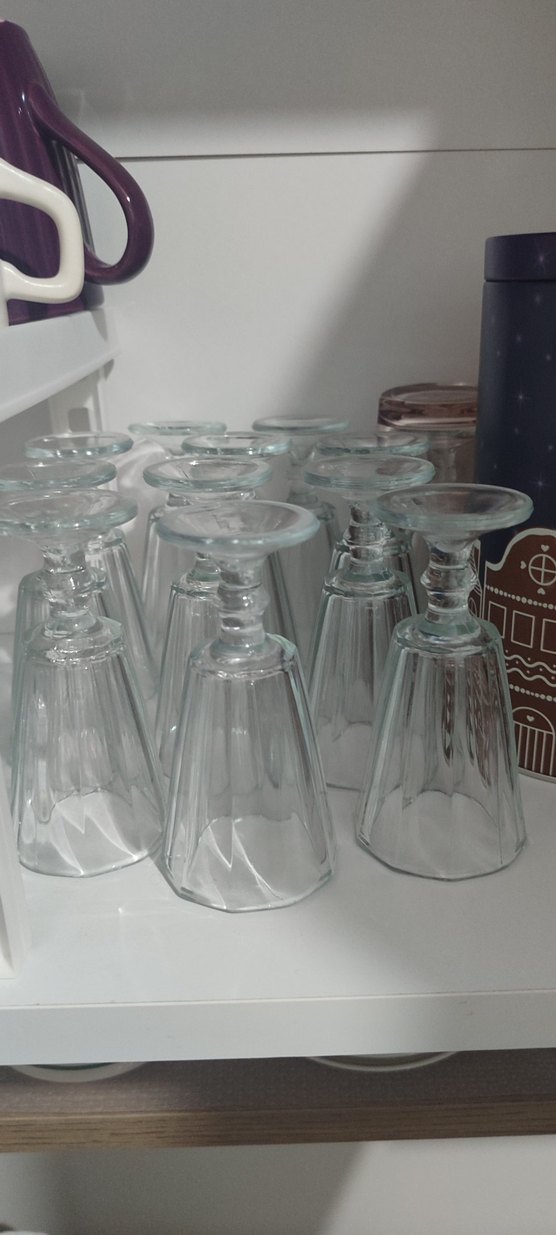 Ayaklı kahve yanı flüt bardak - Görsel 3