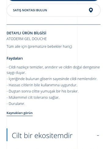 Bioderma Bioderma Atoderm Temizleyici Duş Jeli 200ml