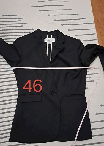 İpekyol yün karışımlı ceket,etek,panton - Görsel 12