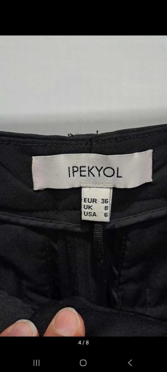 İpekyol yün karışımlı ceket,etek,panton - Görsel 4