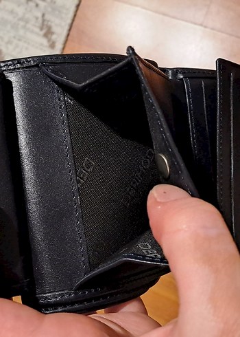 TEKLİFE KAPALIDIR Derimod Erkek Lacivert Hakiki Deri Cüzdan - Görsel 12