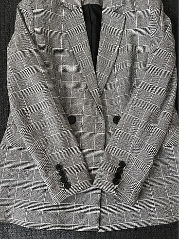 42 Beden siyah Renk KOTON BLAZER CEKET