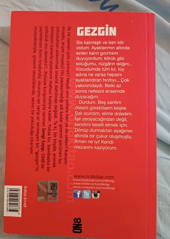 Beden Gezgin - Sevgi Saygı Roman