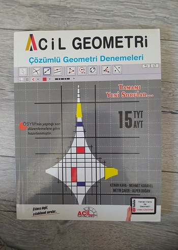 Acil Geometri Çözümlü Denemeleri - 15 TYT AYT