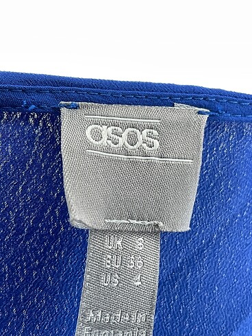 36 Beden lacivert Renk Asos Kısa Tulum %70 İndirimli.