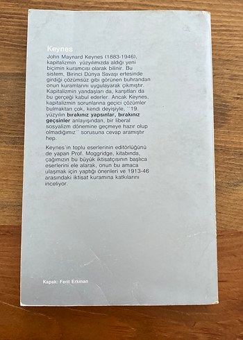 Keynes - D.E. Moggridge Kitabı - Görsel 3