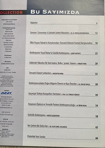 Collection Tarih Dergisi - Geçmişin Değerleri 2021 - Görsel 2