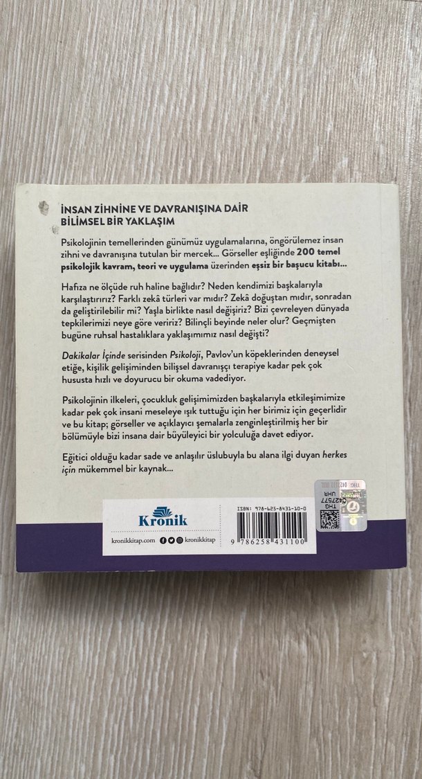 Dakikalar İçinde Psikoloji - Marcus Weeks - Görsel 2