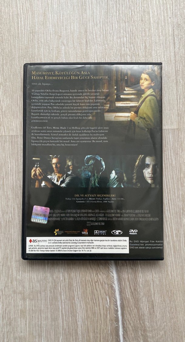 Pan'ın Labirenti DVD - 3 Dalda Oscar Ödüllü - Görsel 3