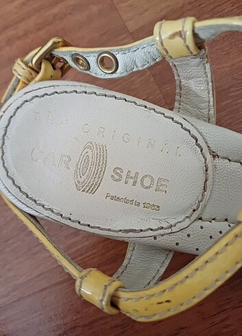 35,5 Beden sarı Renk Car Shoe Sandalet