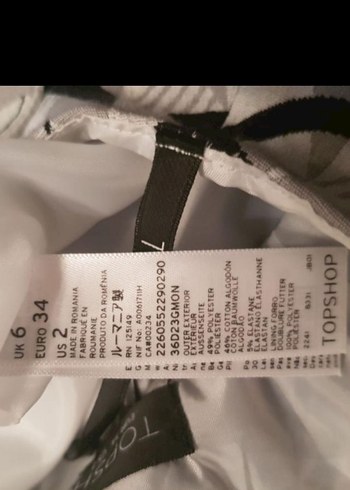 34 Beden çeşitli Renk Topshop Etek
