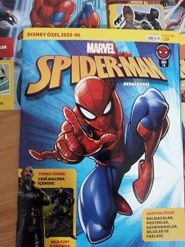  spiderman dergi koleksiyonu 