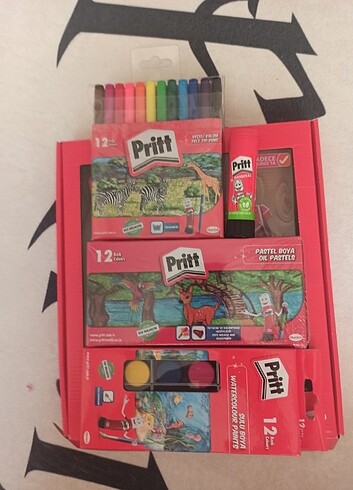 Yeni pritt boyama seti