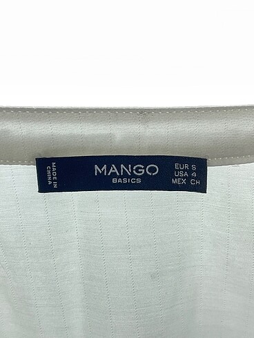 s Beden beyaz Renk Mango Gömlek %70 İndirimli.