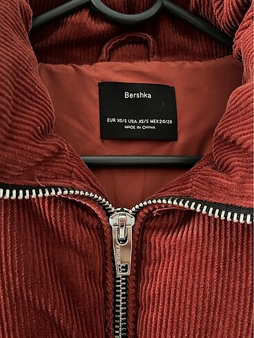 xs Beden Bershka Kalın Oversize Şişme Mont