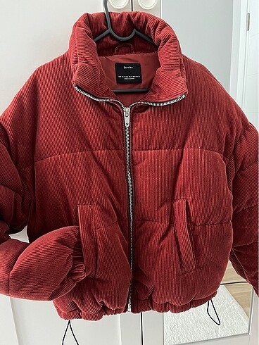 Bershka Bershka Kalın Oversize Şişme Mont