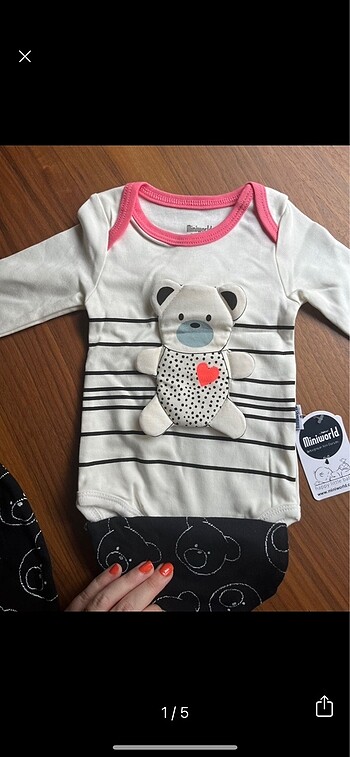 Kız bebek 3 lü takım