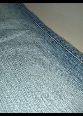 32 Beden mavi Renk Kadın İspanyol Paça Kot Pantolon
