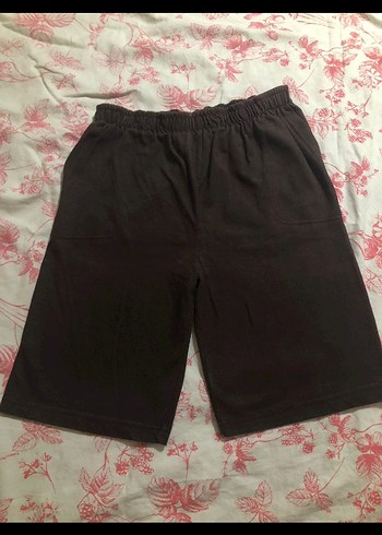 Zara Acı kahve lastikli şort