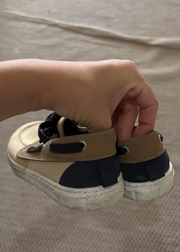 Bej Süet Bağcıklı Kadın Sneaker - Görsel 3