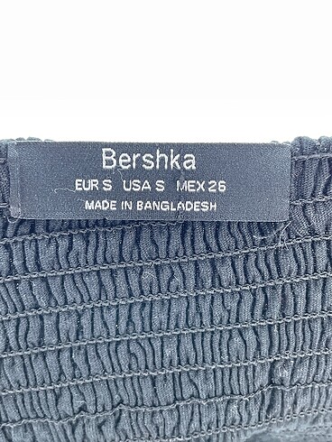 s Beden siyah Renk Bershka Mini Üst %70 İndirimli.