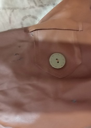 Kahverengi Uzun Deri Kemerli Trençkot - Görsel 2